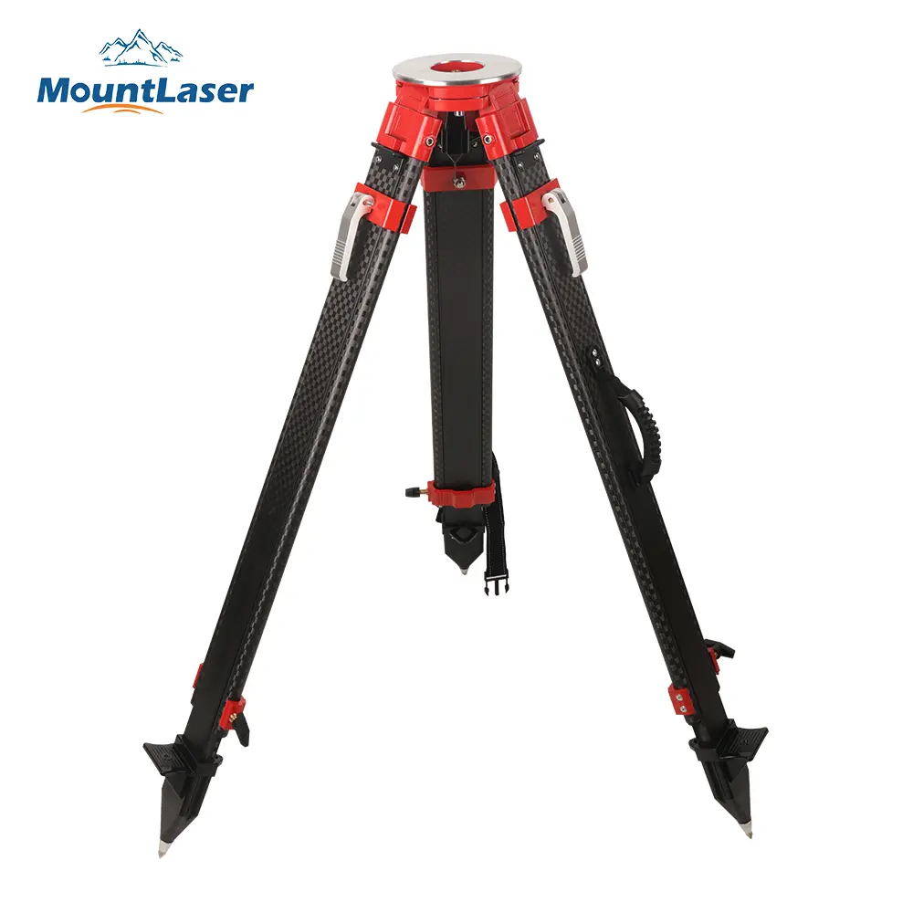 Heavy Duty Carbon Fiber Round Head Tripod