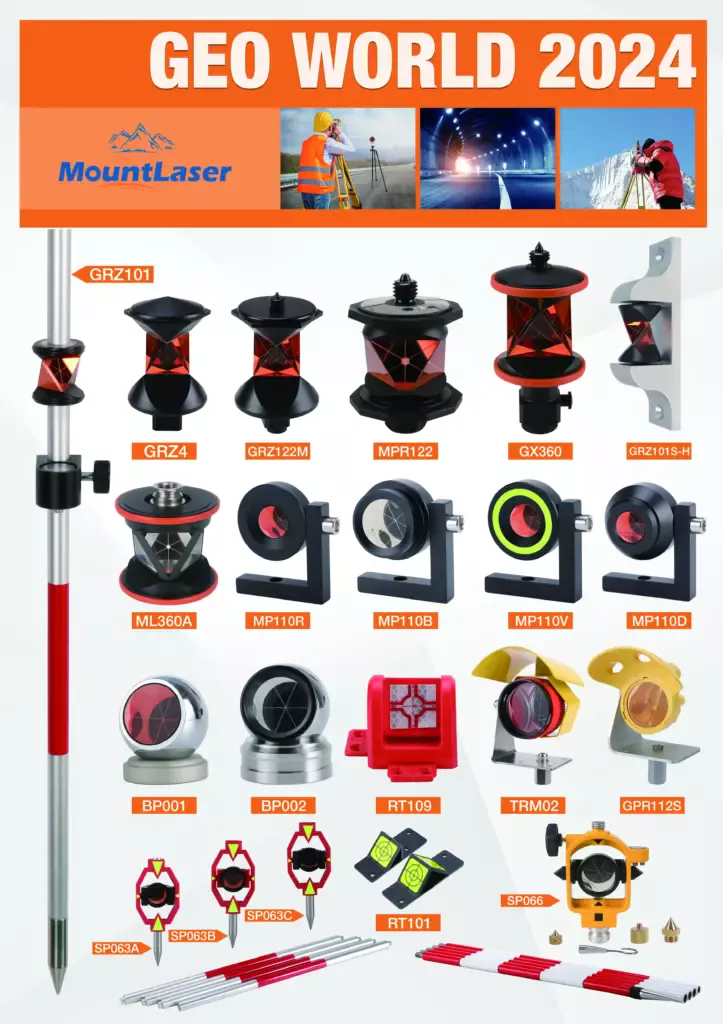 Professional Surveying Prisms