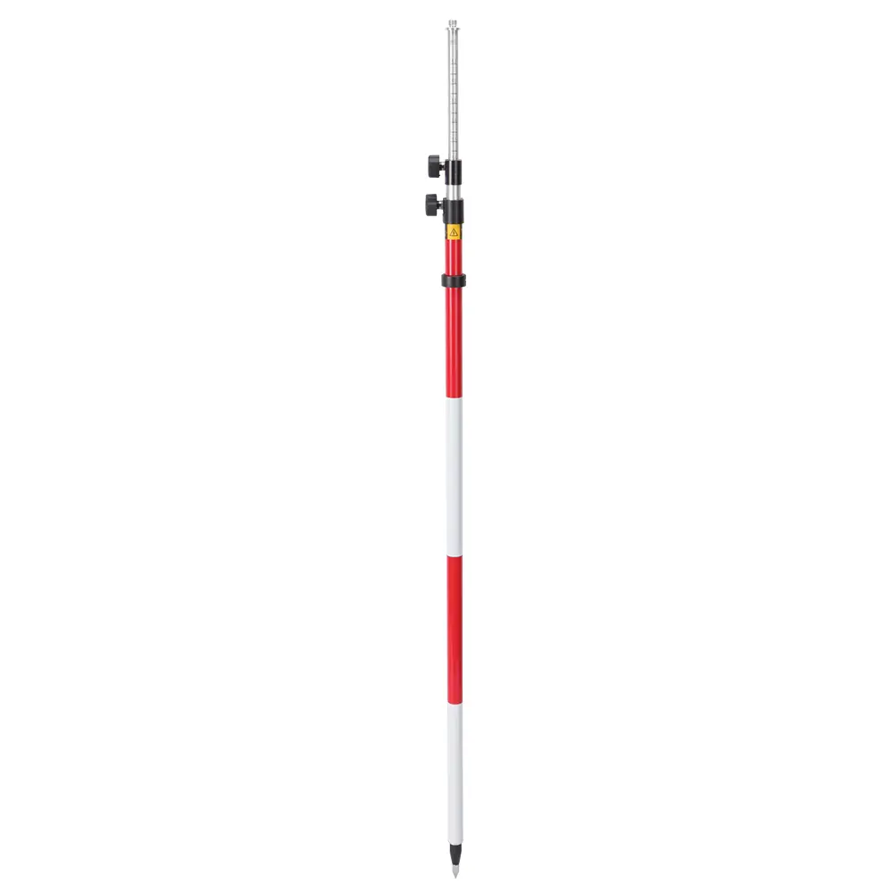 Telescopic Survey Aluminum Prism Pole