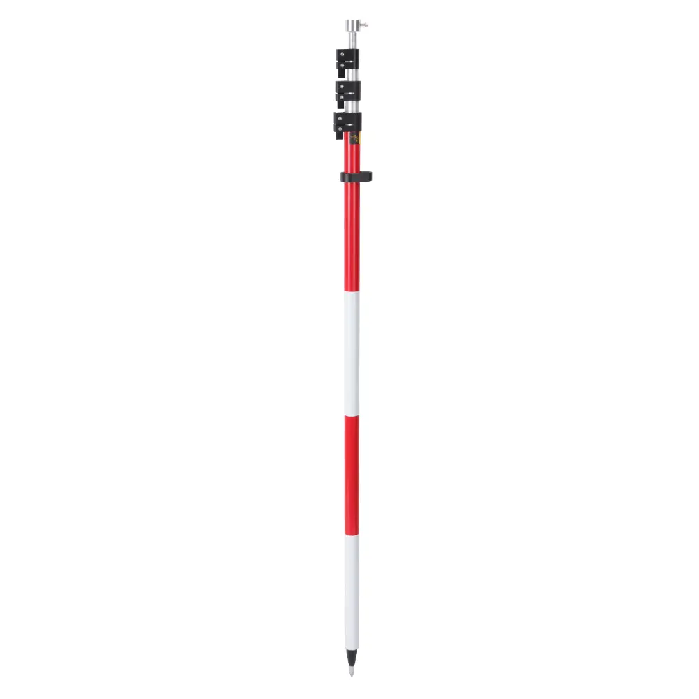 Prism pole for total station