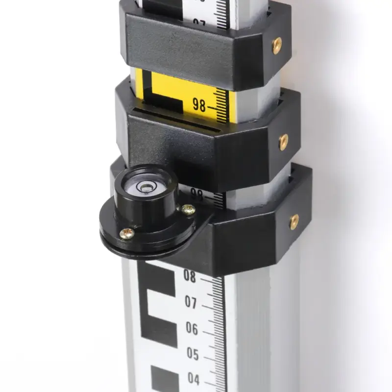 4M Aluminum Leveling Staff