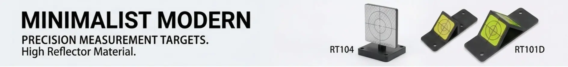 reflective target and prism solutions for surveying applications