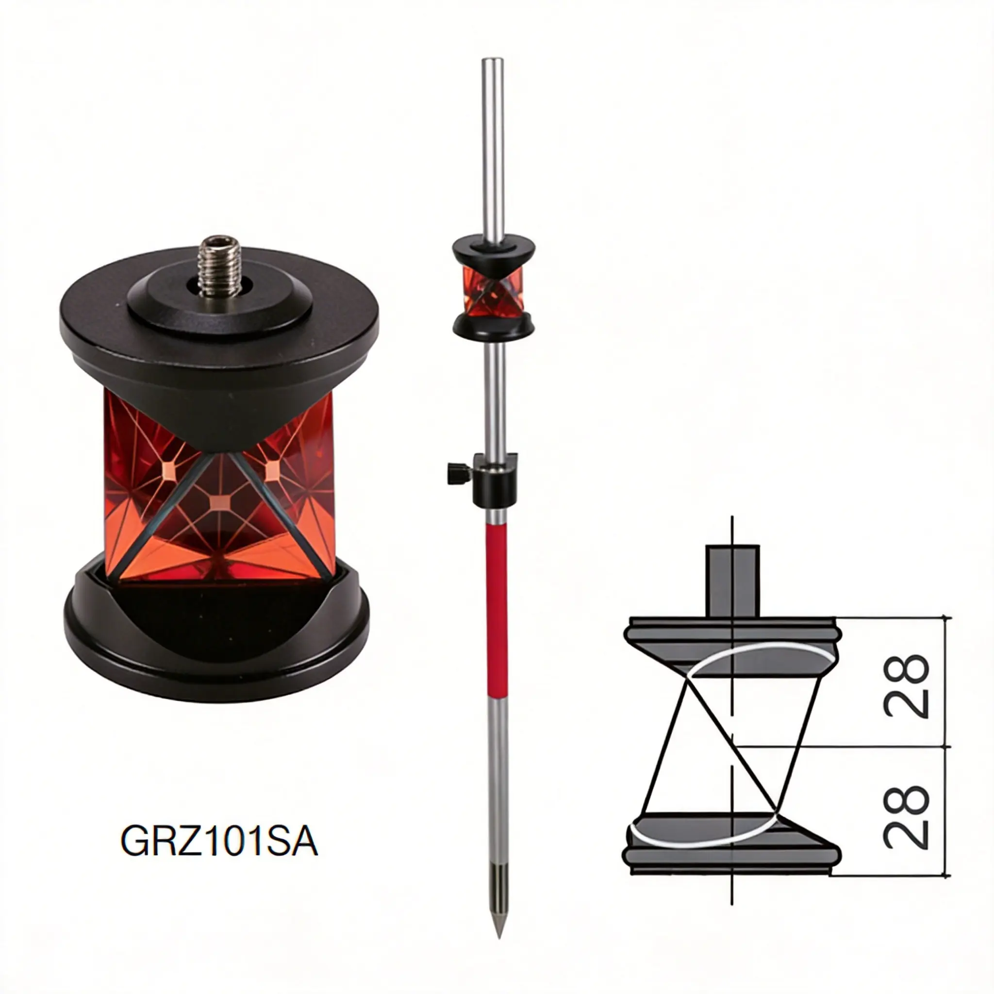 Reflective Target Prism