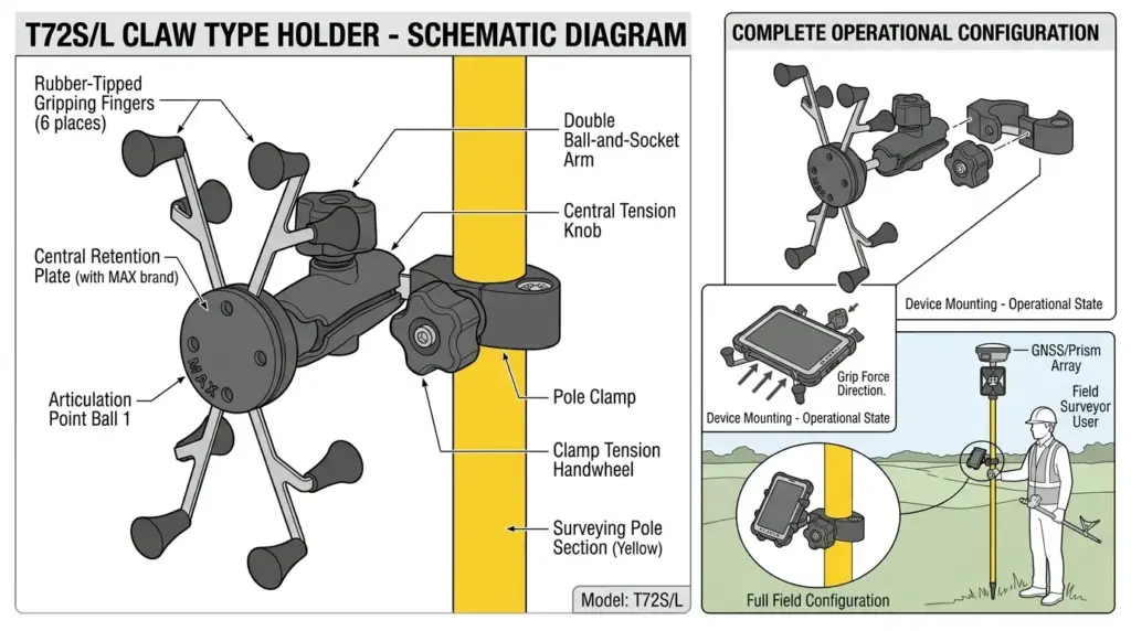 Claw type Holder