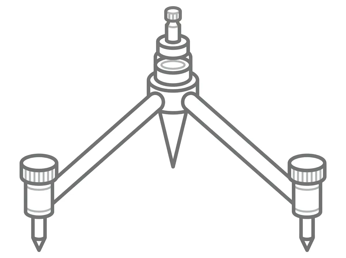 Triangle Prism Support