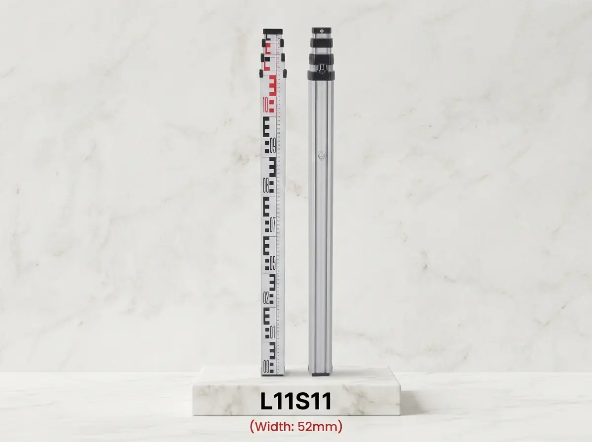 Aluminum Leveling Staff L11S11