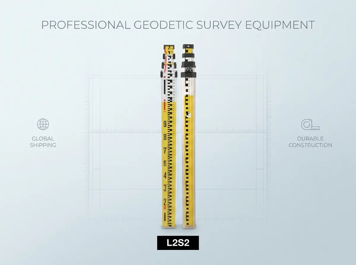Aluminum Leveling Staff L2S2