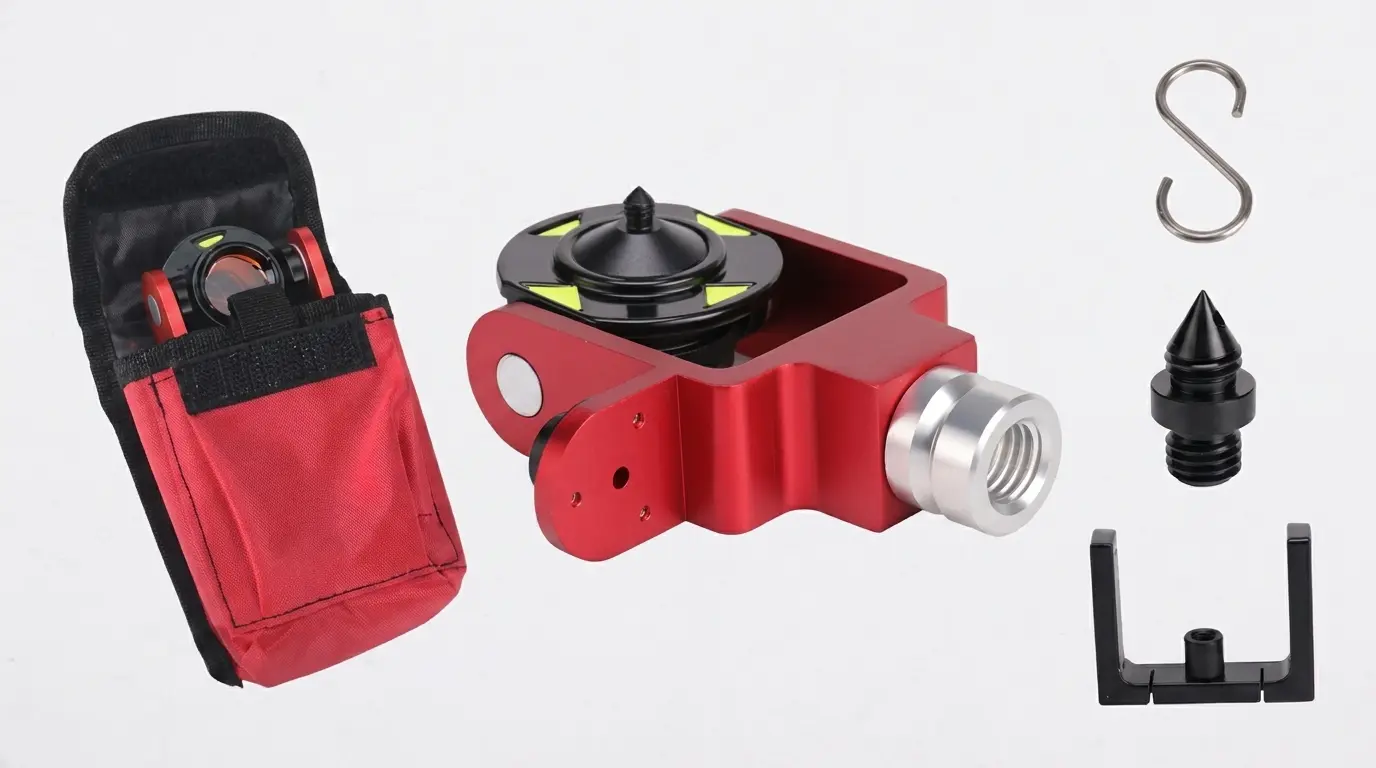 MP061AS High Precision Surveying Prism System Dimension