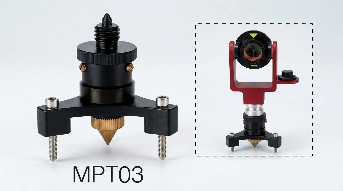 MP061AS Total Station Mini Prism Application Overview